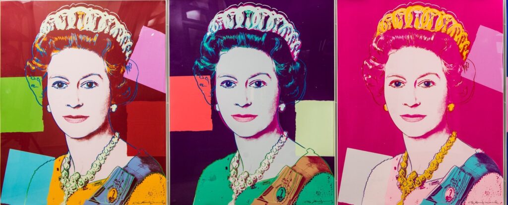 Andy Warhol Elisabetta II